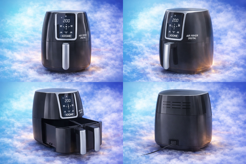 Friteuse à Air Chaud Numérique HOOMEI HM-5378B 4,5 L – 1500 W