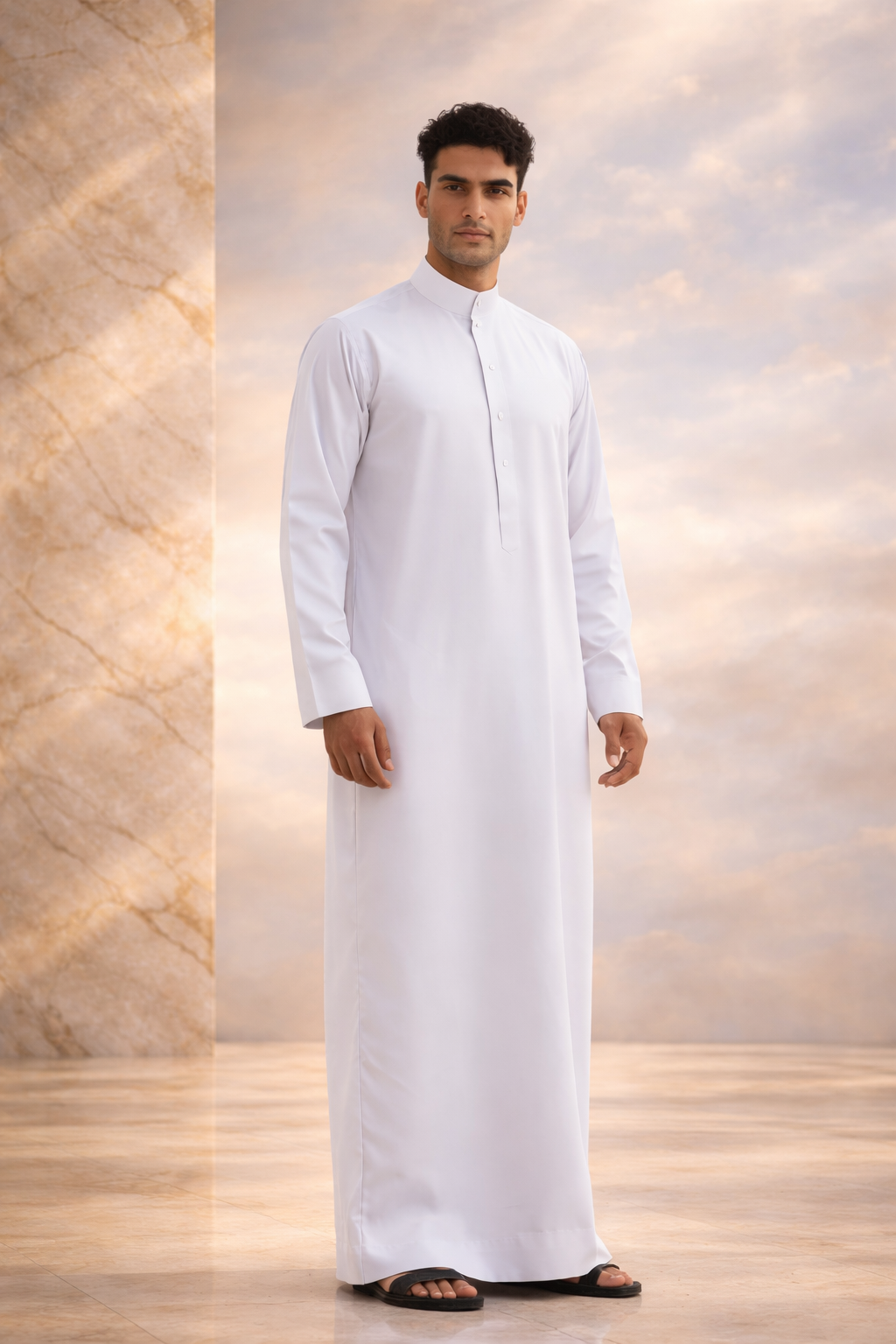 Qamis Qatari Signature – L’Excellence de la Tradition