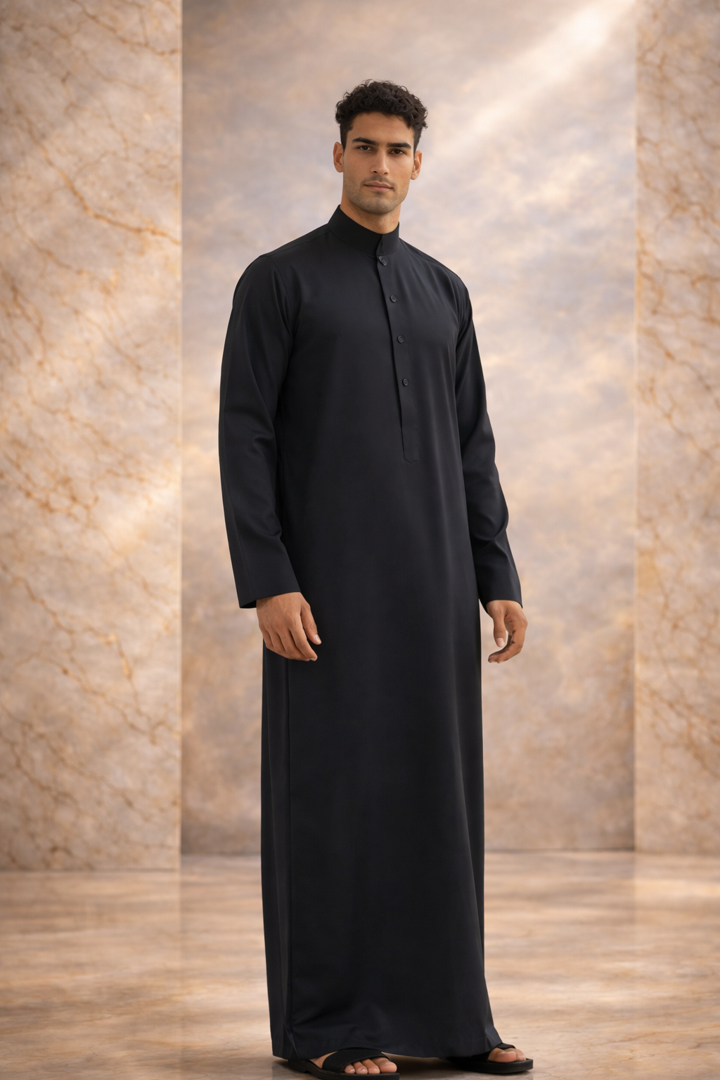 Qamis Qatari Signature – L’Excellence de la Tradition