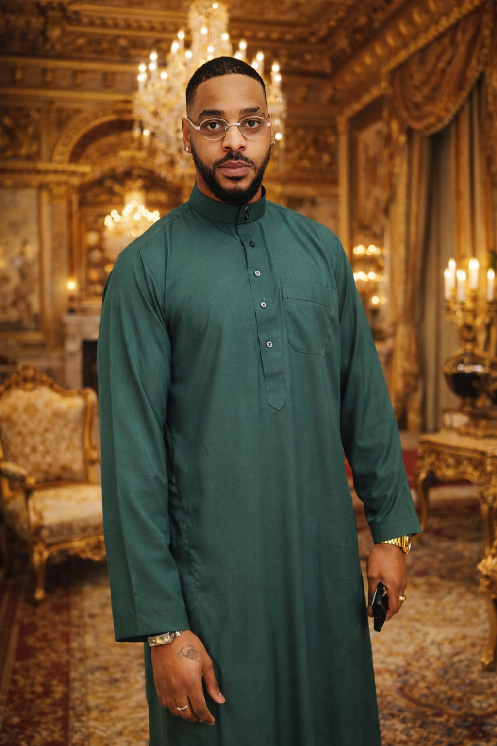 Qamis Qatari Signature – L’Excellence de la Tradition