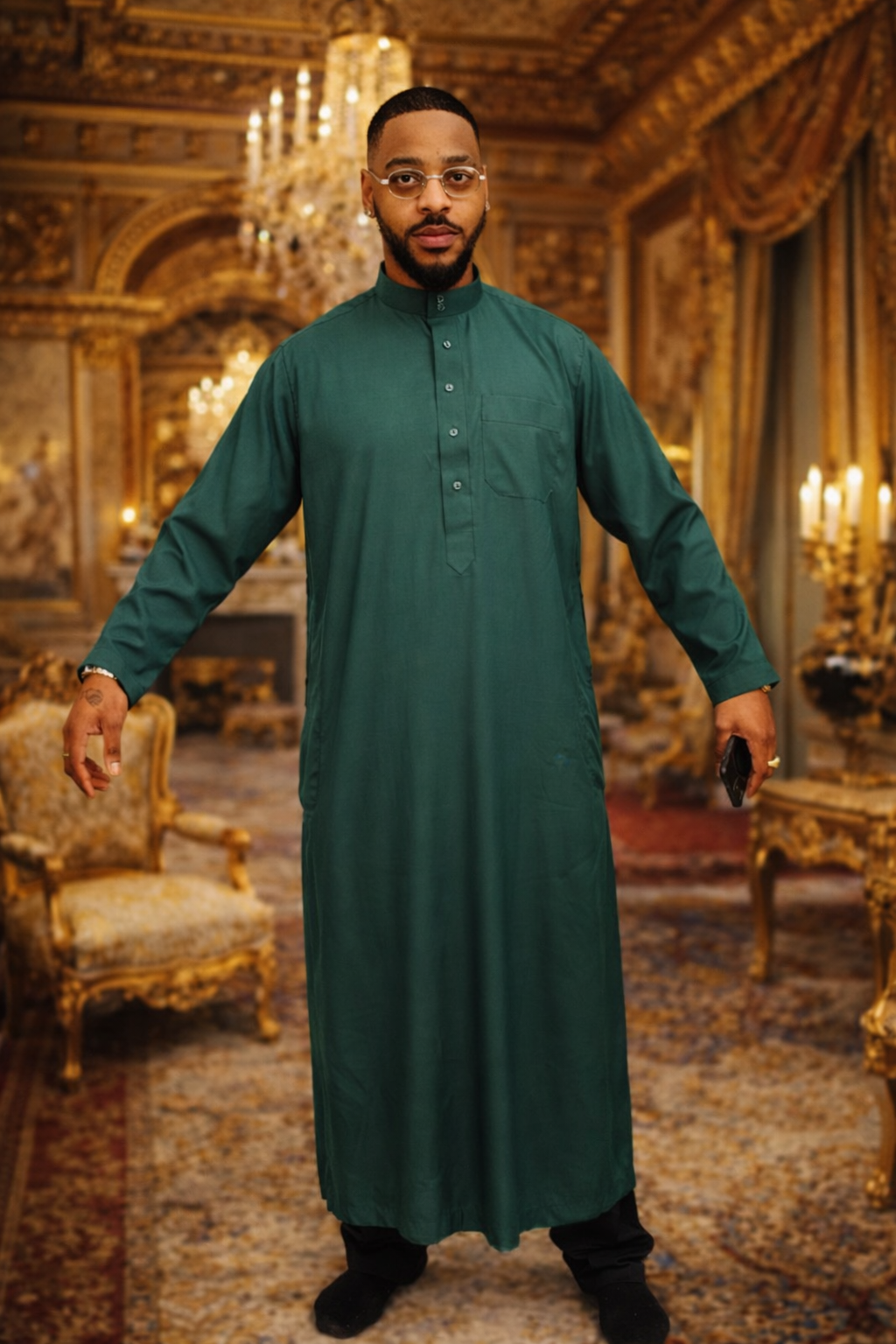 Qamis Qatari Signature – L’Excellence de la Tradition
